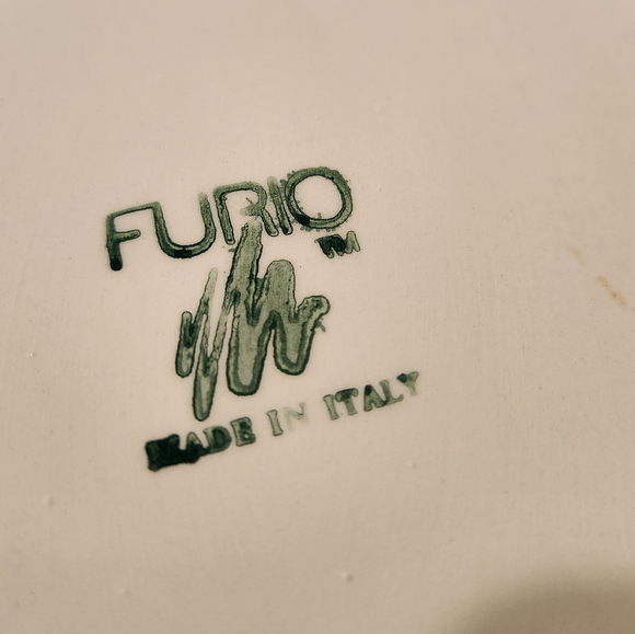 VTG Ceramic Furio Christmas Tree Platter - Picture 2 of 4